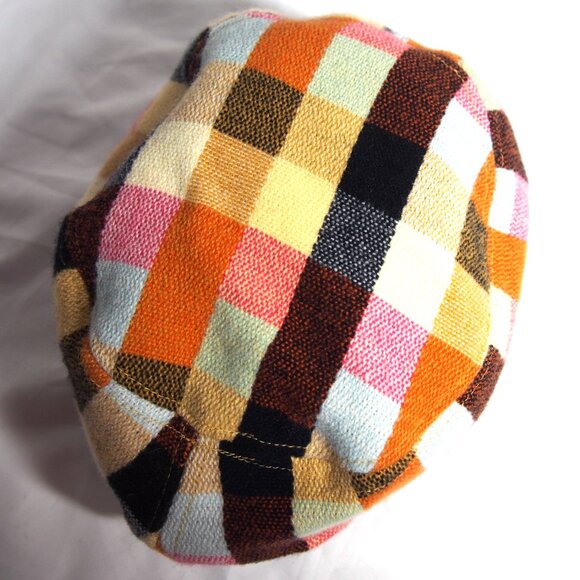 Manhattan Hat Co. Plaid Cadet Hat,Y2k - Picture 7 of 15